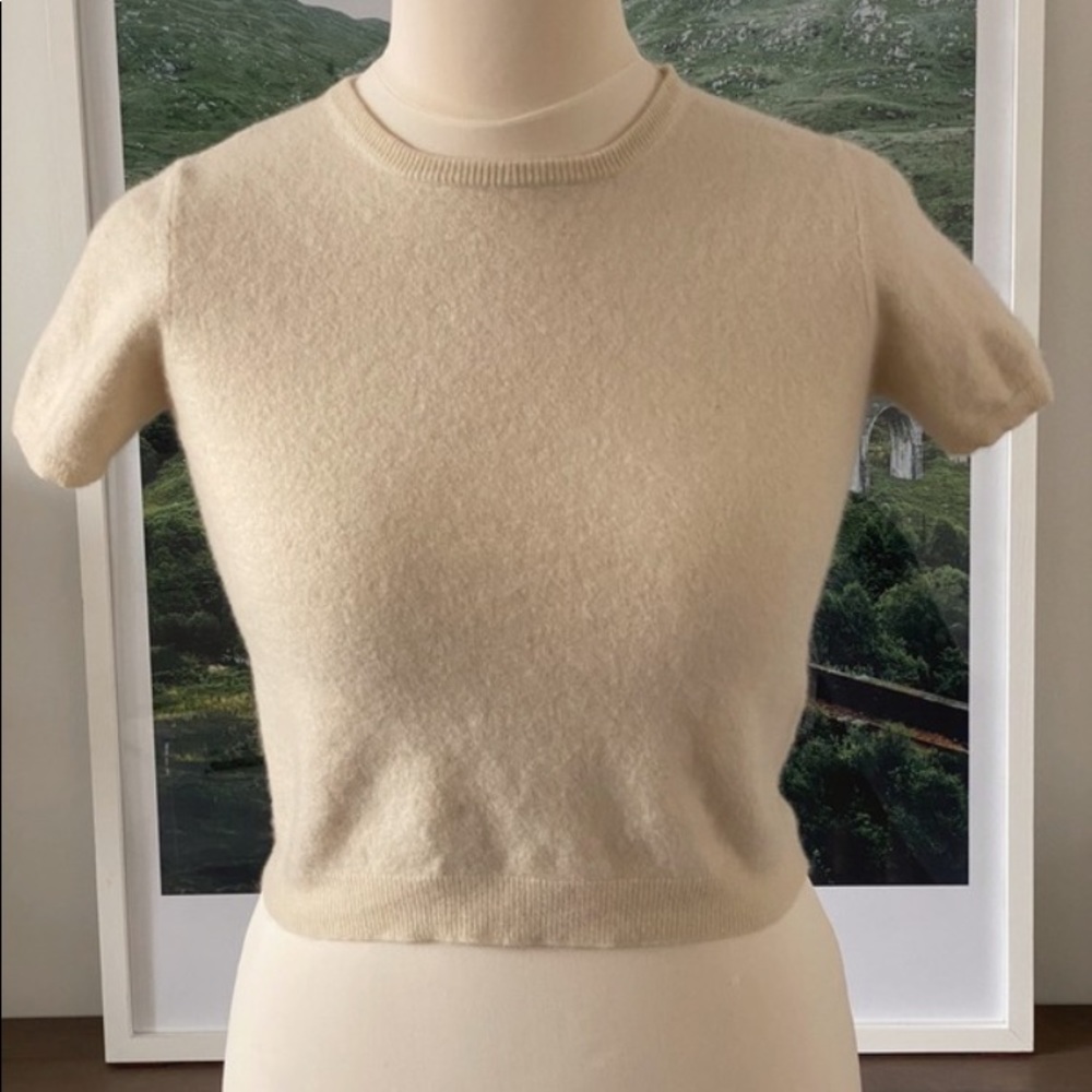 Piacenza Cashmere crop top